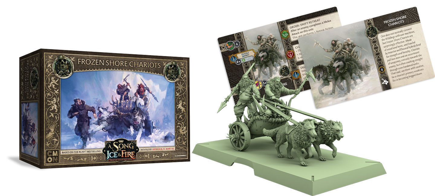 A Song of Ice and Fire : Tabletop Miniatures Game - Frozen Shore Chariots